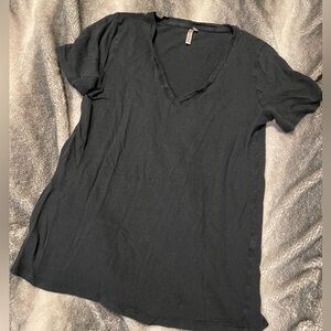 Banana Republic Short Sleeve Womens Black Tee Size Small